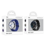 Hoco Y24 Smartwatch AMOLED με Λειτουργία Κλήσεων, IP67 - Ασημί