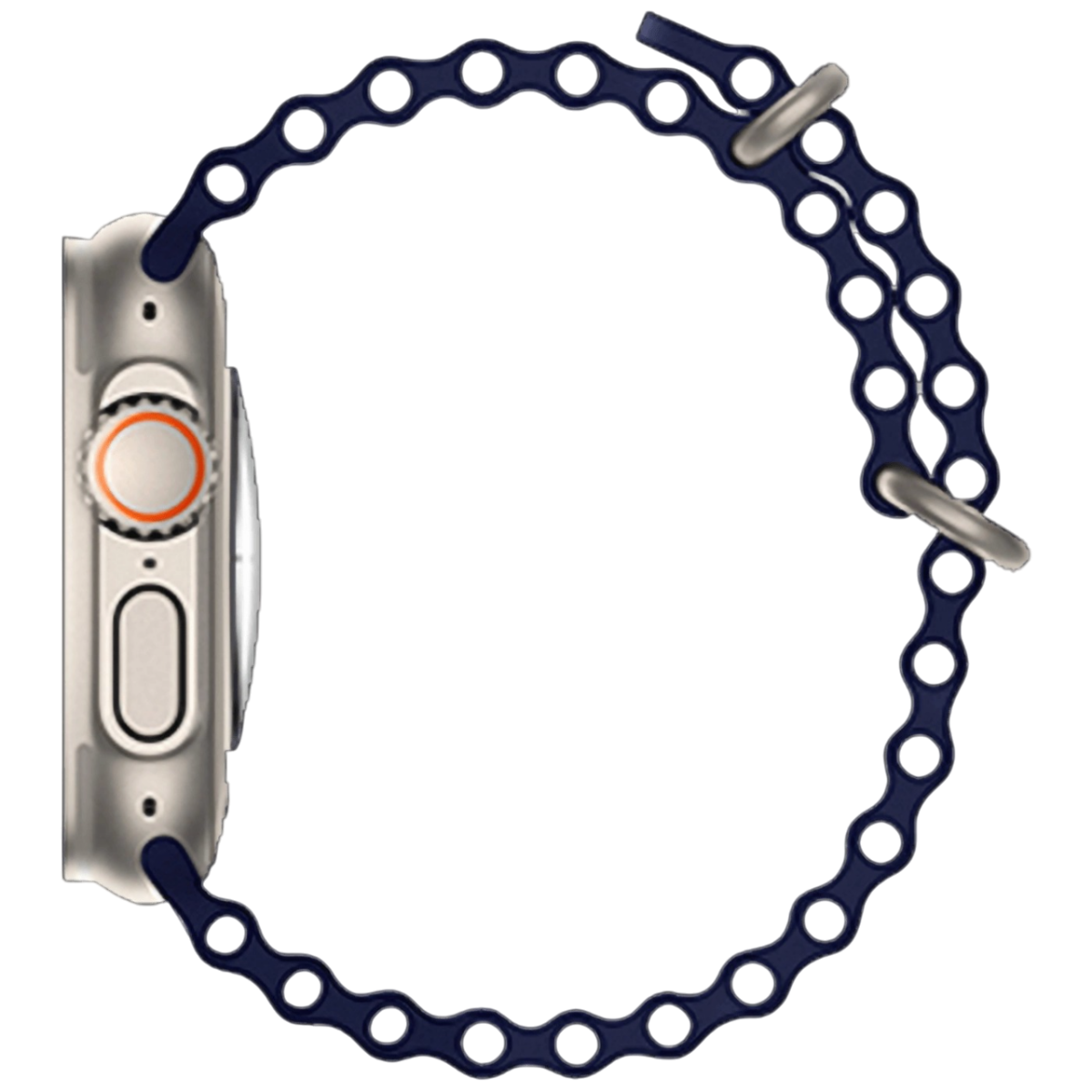 Hoco WA12 Double Buckle – Λουράκι Σιλικόνης για Apple Watch (38/40/41mm) - Μπλέ