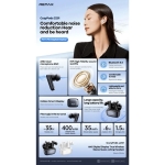 REMAX Cozypods JZ01 Ασύρματα Ακουστικά Bluetooth με ANC & ENC – Μαύρα
