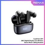 REMAX Cozypods JZ01 Ασύρματα Ακουστικά Bluetooth με ANC & ENC – Μαύρα