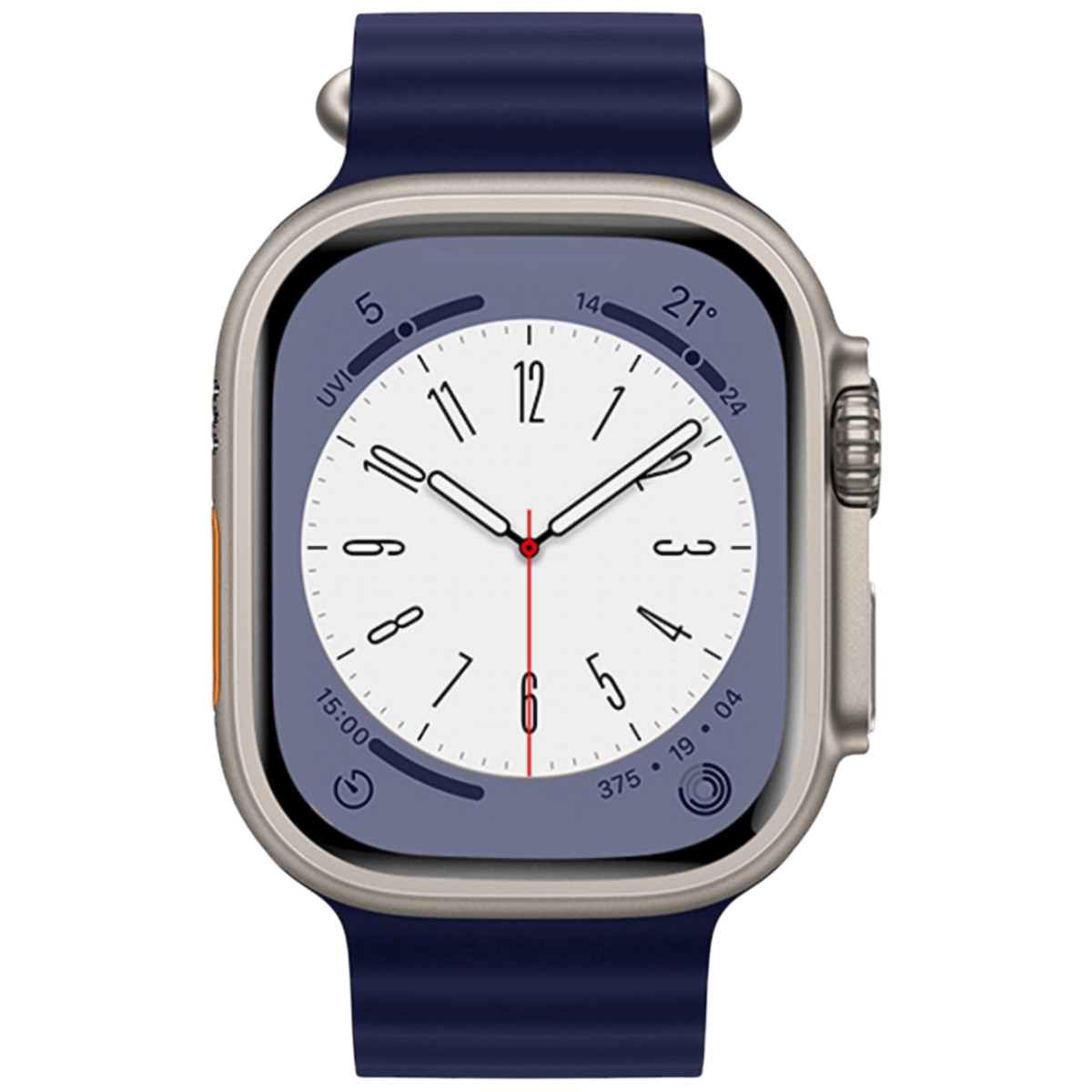 Hoco WA12 Double Buckle – Λουράκι Σιλικόνης για Apple Watch (38/40/41mm) - Μπλέ