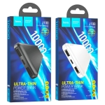 Hoco J100 High-ranking Power Bank 10000mAh με 2 Θύρες USB-A & LED Ένδειξη – Μαύρο