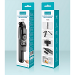 Kouvolsen T10S Bluetooth Selfie Stick με Ενσωματωμένο Τρίποδο & Τηλεχειριστήριο – Μαύρο