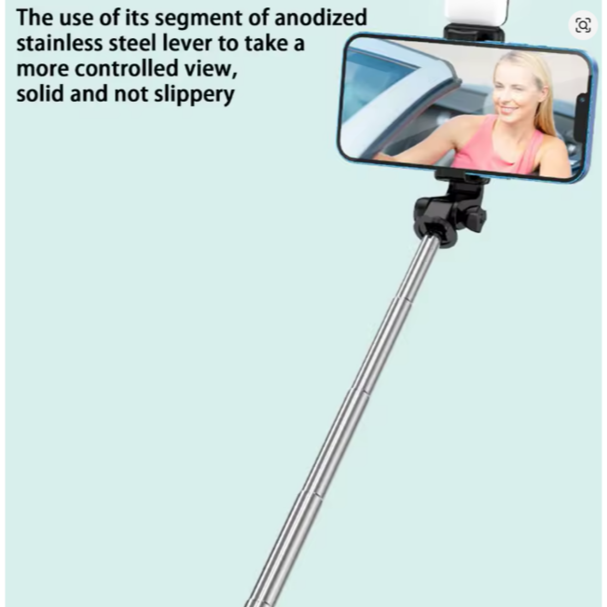 KOUVOLSEN X1S Bluetooth Τρίποδο με Selfie Stick & Τηλεχειριστήριο – Μαύρο