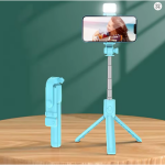 KOUVOLSEN X1S Bluetooth Τρίποδο με Selfie Stick & Τηλεχειριστήριο – Μαύρο