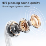 REMAX CozyBuds W22N ANC Ασύρματα Bluetooth 5.3 Ακουστικά – Λευκά