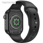 BOROFONE BD12 Smartwatch – Έξυπνο Ρολόι με Οθόνη AMOLED 2.01" & Υποστήριξη Κλήσεων Bluetooth - Μαύρο