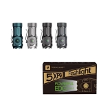 X-Balog Επαναφορτιζόμενος Φακός LED CREE XPG-5 – 2000lm, Ασημί