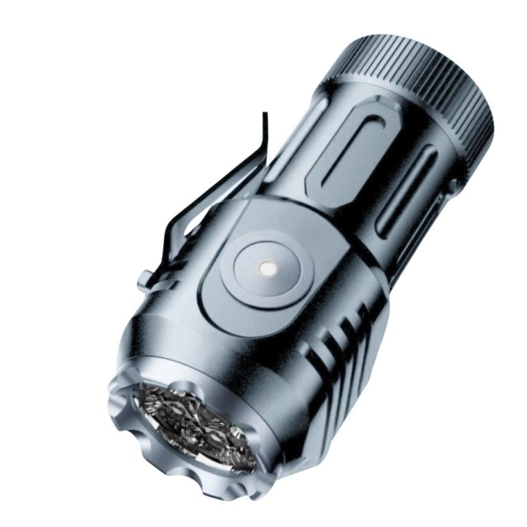X-Balog Επαναφορτιζόμενος Φακός LED CREE XPG-5 – 2000lm, Γκρι