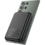 Hoco J141 "Grace" Power Bank Ασύρματης & Ενσύρματης Φόρτισης 10000mAh PD 20W με Υποστήριξη MagSafe – Μαύρο