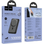 Hoco J141 "Grace" Power Bank Ασύρματης & Ενσύρματης Φόρτισης 10000mAh PD 20W με Υποστήριξη MagSafe – Μαύρο