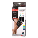 Υποστήριξη Γονάτου Με Οπή Και Velcro 44x24cm Kmt Style 2001878
