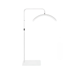 Σετ 2τμχ Επιδαπέδιο Φωτιστικό LED Half Moon 36W με Τηλεχειριστήριο HD-M6X – Mix Λευκό/Μαύρο