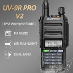 Ασύρματος Πομποδέκτης Baofeng UV-9R Pro 5W VHF/UHF IP68 Αδιάβροχο με Μπαταρία 2800mAh & Μονόχρωμη Οθόνη
