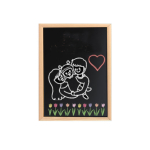 Tpster BHC Πίνακας Κιμωλίας Τοίχου 60x90cm – Ιδανικός για Σχολείο, Γραφείο & Σπίτι