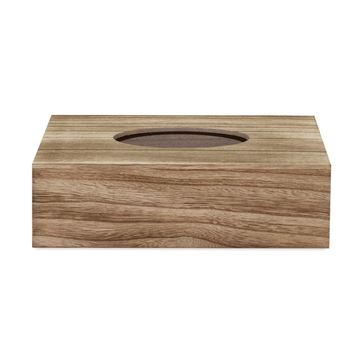 Tpster Ξύλινη Θήκη για Χαρτομάντηλα Καφέ 23.5x13x10cm – Διακοσμητική & Πρακτική 11780
