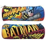 Σχολικό Σετ 3τμχ Batman – Τσάντα Τρόλεϊ Νηπίου 28cm, Δοχείο Φαγητού 18x13.5x5.5cm, Κασετίνα Βαρελάκι