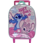 Σχολικό Σετ 3τμχ Lilo & Stitch – Τσάντα Τρόλεϊ Νηπίου 29cm, Παγούρι 500ml, Φαγητοδοχείο 800ml
