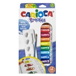 Σετ Γραφικής Ύλης Carioca για Δημοτικό με Νερομπογιές, Μαρκαδόρους, Ξυλομπογιές & Τέμπερες – 77 Τεμάχια