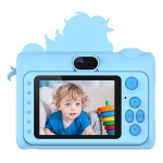 X19 Παιδική Ψηφιακή Κάμερα 2.0" HD Διπλός Φακός, 8X Zoom, Σχέδιο Μονόκερος