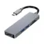 Αντάπτορας Type-C 5 σε 1 με HDMI, SD Card και USB 3.0 Aoweixun AWX-KZW13