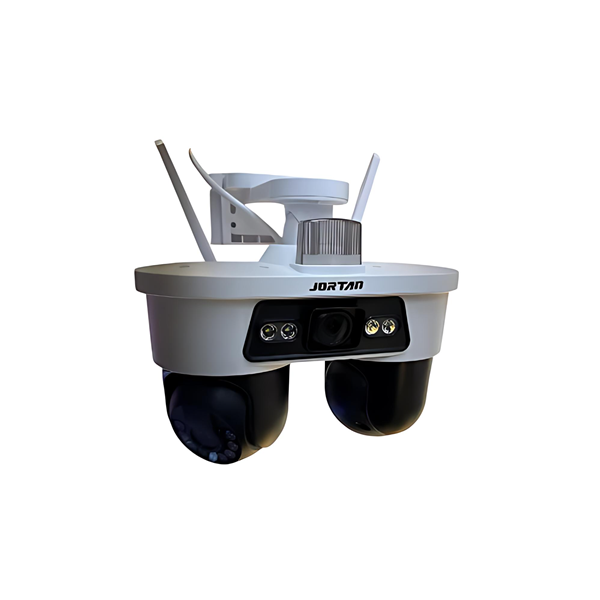 Ασύρματη διπλή κάμερα παρακολούθησης Wi-Fi IP66 Jortan GUN BALL λευκό/μαύρο