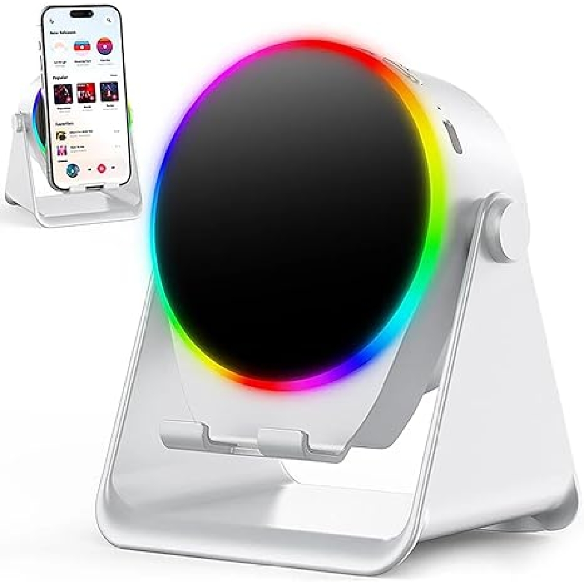 Ασύρματο Ηχείο Με Βάση Κινητού Και RGB LED Φωτισμό Q-YX86 Andowl