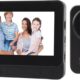 Ασύρματο κουδούνι με κάμερα – WiFi 2.4GHz, 1080P HD, διπλή ομιλία & νυχτερινή όραση M12 - μαύρο