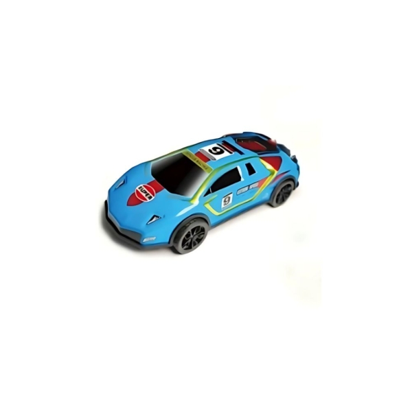 Μπλε Αγωνιστικό Αυτοκίνητο Die-Cast 1:24 για 3+ Ετών