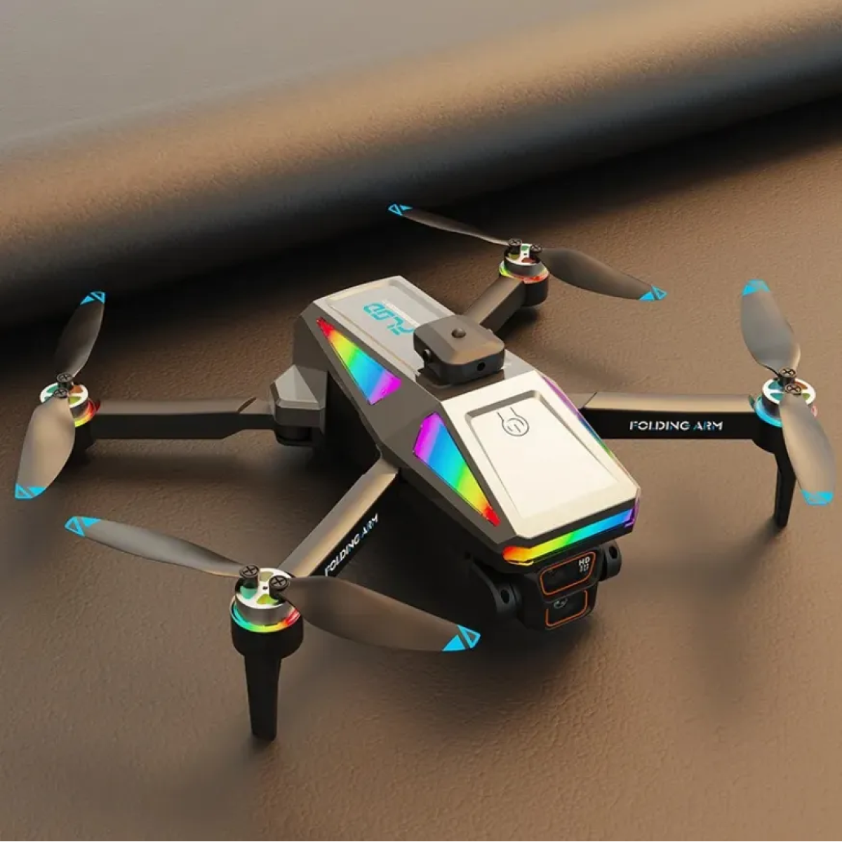 Drone με κάμερα, διπλό χειριστήριο & οθόνη – 2.4GHz S5HP μαύρο - Image 3