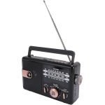 Επαναφορτιζόμενο Ραδιόφωνο Ρετρό FM/AM/SW Με Bluetooth, USB, Κάρτα Μνήμης