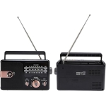 Επαναφορτιζόμενο Ραδιόφωνο Ρετρό FM/AM/SW Με Bluetooth, USB, Κάρτα Μνήμης