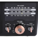 Επαναφορτιζόμενο Ραδιόφωνο Ρετρό FM/AM/SW Με Bluetooth, USB, Κάρτα Μνήμης