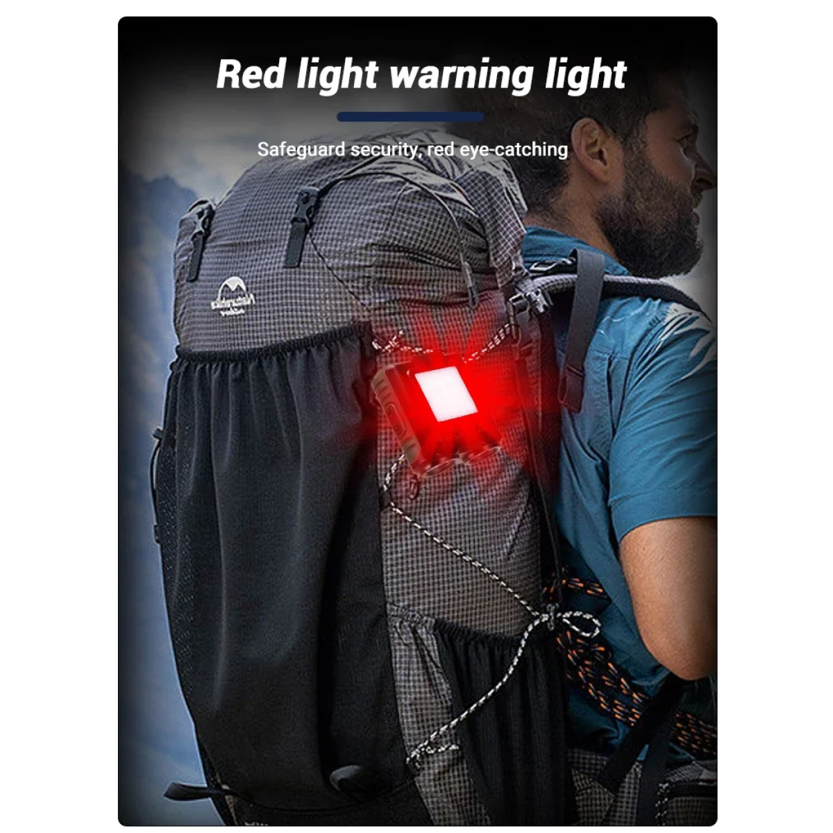 Επαναφορτιζόμενος Mini Φακός LED Με Ανίχνευση Κίνησης Και 5 Λειτουργίες Φωτισμού 1200mAh