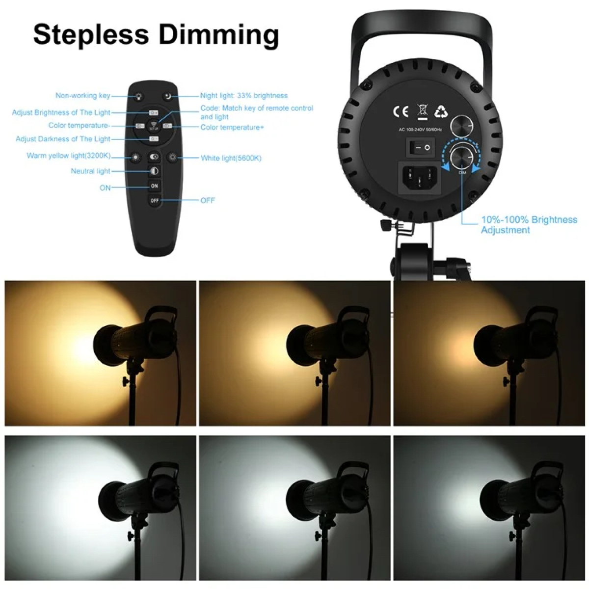 Επαγγελματικό φωτιστικό φωτογράφισης με Softbox 95cm και τρίποδο 150W Puluz PKT3108EU - Image 2