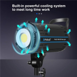 Επαγγελματικό φωτιστικό φωτογράφισης με Softbox 95cm και τρίποδο 150W Puluz PKT3108EU - Image 3