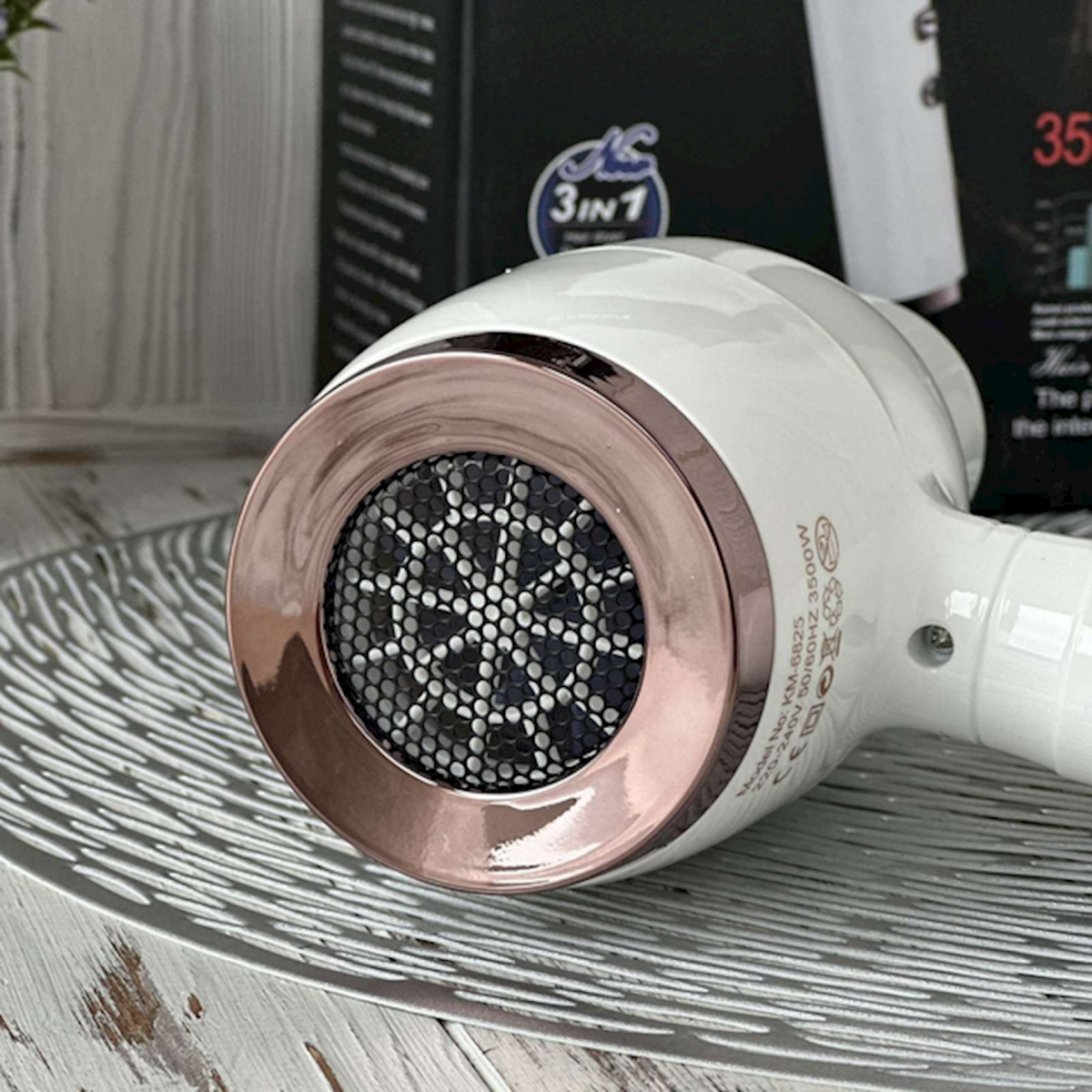 Επαγγελματικό Πιστολάκι Μαλλιών 3500W Kemei KM-6825