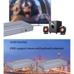Επέκταση HDTV 4K KVM 120M Μεταφοράς HDMI Και USB – Andowl Q-HD1501