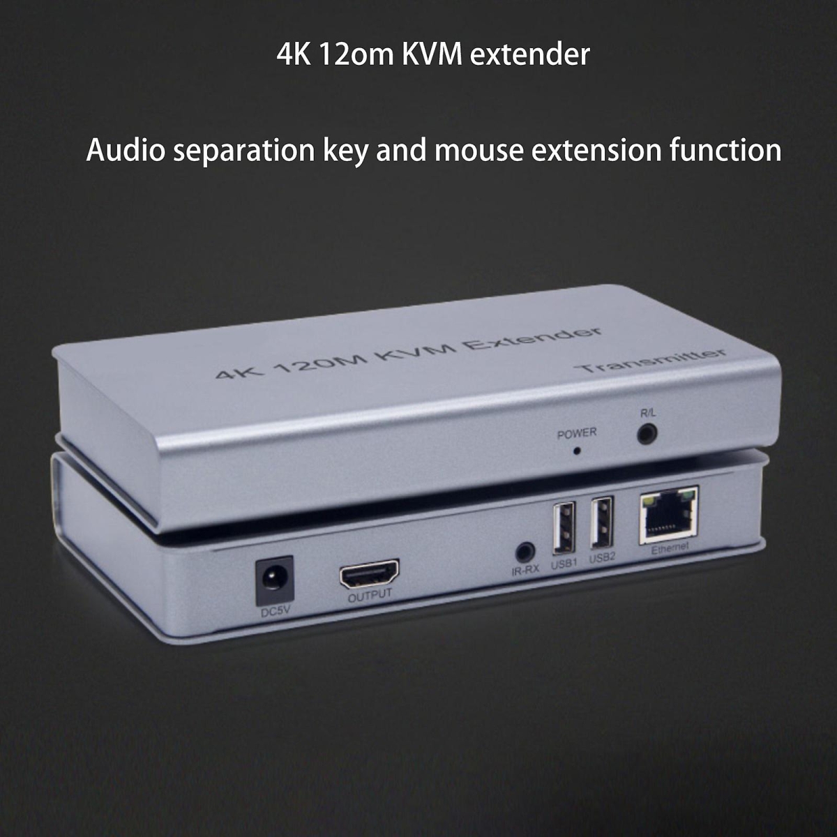 Επέκταση HDTV 4K KVM 120M Μεταφοράς HDMI Και USB – Andowl Q-HD1501