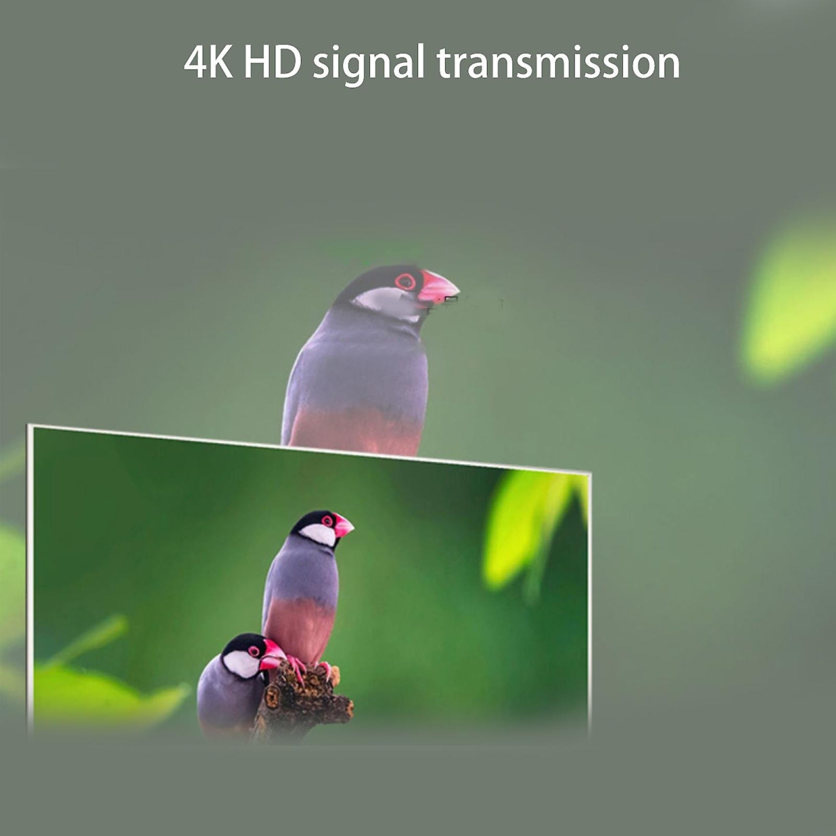 Επέκταση HDTV 4K KVM 120M Μεταφοράς HDMI Και USB – Andowl Q-HD1501