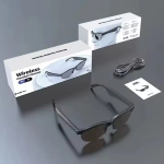 Έξυπνα γυαλιά ηλίου με σύνδεση Bluetooth & Ηχεία Μαύρα XG88 Pro