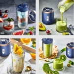 Φορητό Μπλέντερ Μπαταρίας 350ml Με 2 Ποτήρια Andowl Q-L350