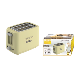 Φρυγανιέρα 2 Θέσεων 750W Κίτρινη Hoomei HM-5922Y