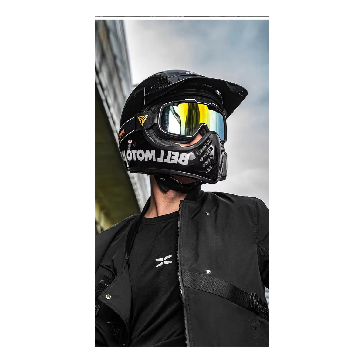 Γυαλιά μηχανής Motowolf G01 - κόκκινο - Image 2