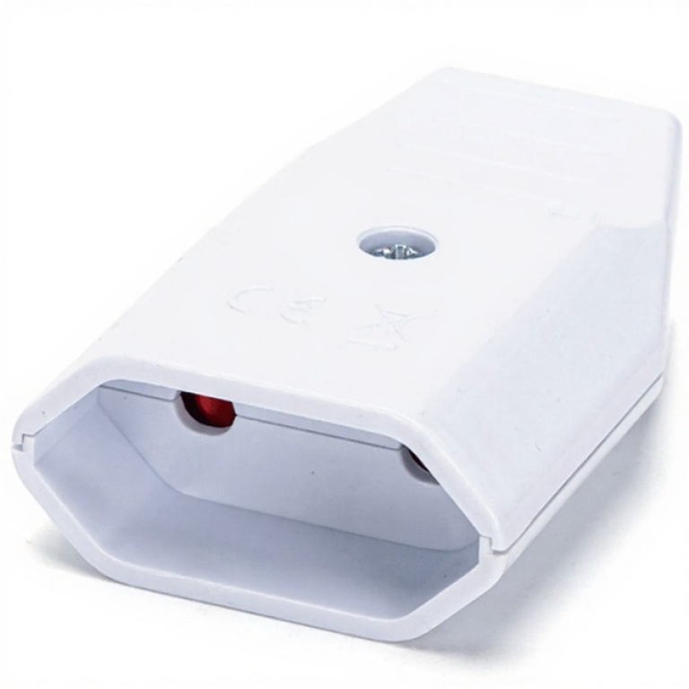 Aigostar Γερμανική Πρίζα Συνδεσμολογίας 10A – Wirable Socket 1WAY - Λευκή