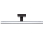 Aigostar LED Φωτιστικό Καθρέφτη 12W – 1250lm, 4000K, IP44, Τοίχου - Μαύρο/Ασημί