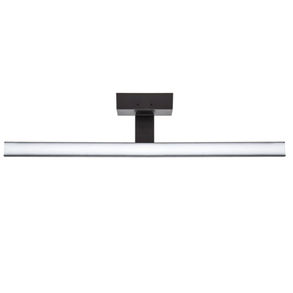 Aigostar LED Φωτιστικό Καθρέφτη 12W – 1250lm, 4000K, IP44, Τοίχου - Μαύρο/Ασημί
