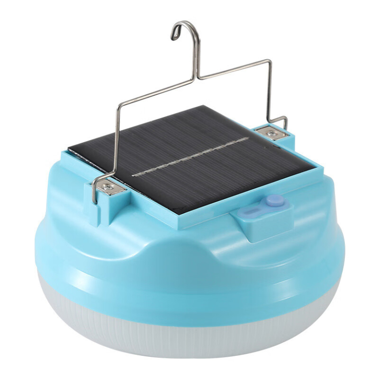 Ηλιακό Φωτιστικό LED 50W για Κάμπινγκ & Έκτακτες Ανάγκες – 2400mAh, Solar & Type-C Φόρτιση