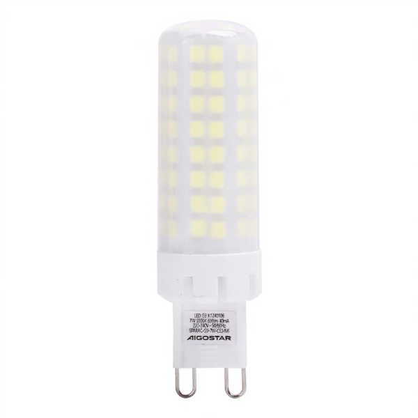 Λάμπα Dull Polish LED G9 7W 6500K Aigostar – Ψυχρό Λευκό Φως 800lm, Εξοικονόμηση Ενέργειας