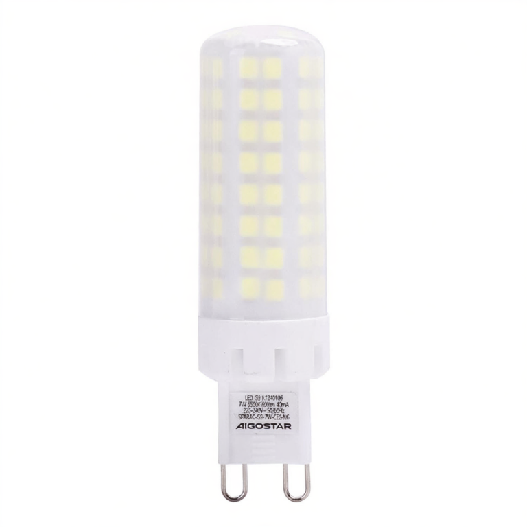 Λάμπα Dull Polish LED G9 7W 6500K Aigostar – Ψυχρό Λευκό Φως 800lm, Εξοικονόμηση Ενέργειας